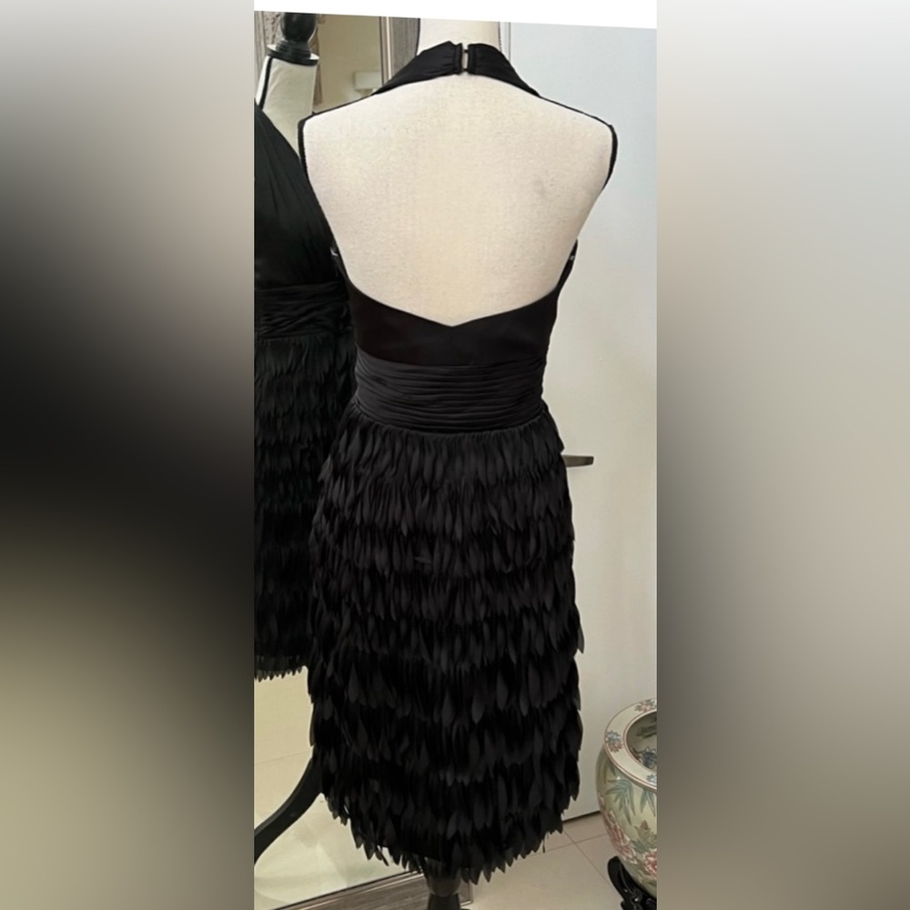 JS Collection Feather Style Halter Dress - Picture 11 of 13